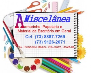 Armarinho e Papelaria!