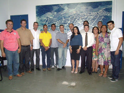Marcos Aurélio e os secretariados de governo (Foto: Tesouras Notícias)