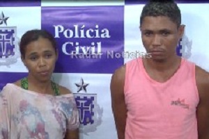 Os irmãos Jussara e Jônatas confessaram participação no homicídio (foto Radar)