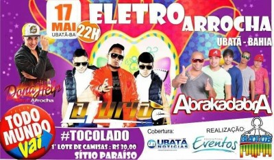 Evento terá cobertura exclusiva do Ubatã Notícias
