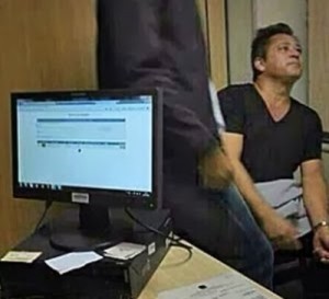O artista foi preso no Aeroporto Internacional de Brasília