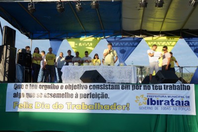 Prefeito Marcos Aurélio fala durante evento (Foto: Divulgação)