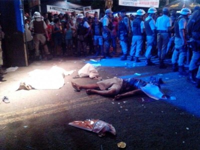 Festa no Malhado registrou duas mortes neste início da noite