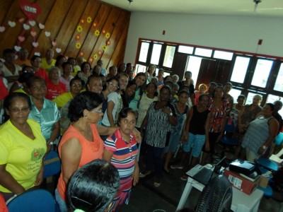 Cerca de 70 mães participaram das atividades (Foto: Ascom PMU)