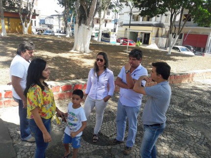 Engenheiros visitaram Ruy Barbosa e Anibal Azevedo (Foto: Ubatã Notícias)