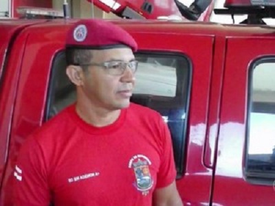 Bombeiro Ademon Gomes  foi morto a tiros em Barreiras (Foto: TV Bahia)