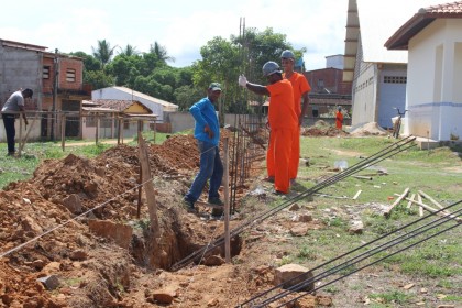 Obras tocadas pelo poder público geram emprego (Foto: Ubatã Notícias)