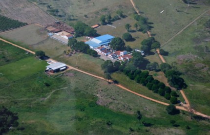 Fazenda Londrina – uma das principais propriedades rurais do município (Foto: Divulgação)