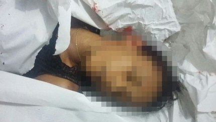 Mulher foi assassinada na Otávio Mangabeira (Foto: Ubatã Notícias)