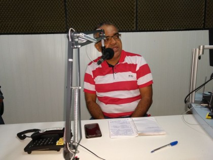 Wesley Faustino foi entrevistado na Povo (Foto: Ubatã Notícias)