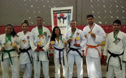 Atletas da Elite Karatê Clube são destaque em evento (Foto: Divulgação)