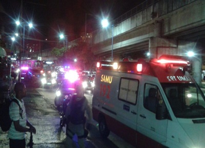 Mulheres foram levadas para Hospital Geral (Foto: Divulgação)