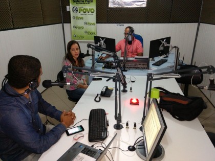 Edanielle Vidal foi entrevistada pela Povo (Foto: Ubatã Notícias)