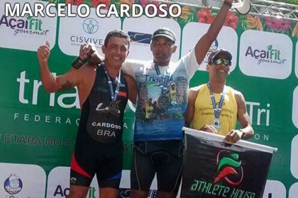 Ubatense Marcelo Cardoso é triatleta (Foto: Divulgação) 