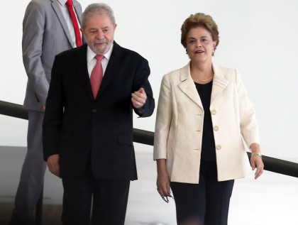 Lula e Dilma em março do ano passado (Foto: Estadão)