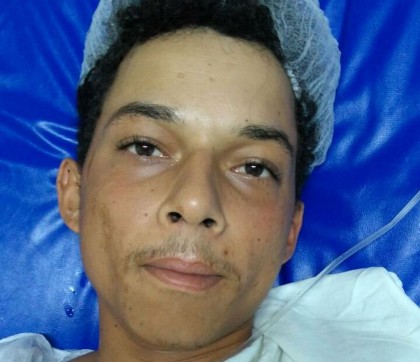 Suspeito foi preso após dar entrada em hospital (Foto: Divulgação)