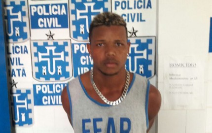 Gabriel foi preso por guarnições da PM (Foto: Ubatã Notícias)