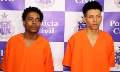 Bonerges e Kalebe foram presos em Ipiaú (Foto: Giro em Ipiaú) 