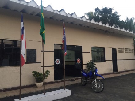 Sede da 61ª CIPM/Ubaitaba (Foto: Ubatã Notícias)