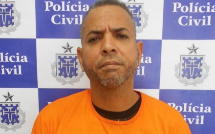 Preso é apontado como autor de mais de 10 homicídios (Foto: Divulgação/Polícia Civil) 