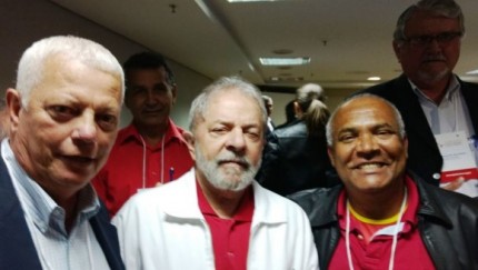 Lula confirmou visita durante encontro com Everaldo e Santiago ( Foto Divulgação) 