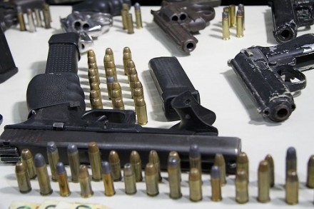 Tribunal de Justiça fez recolhimento de armas (Foto: Almiro Lopes)