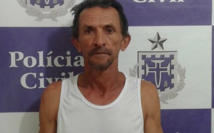 Suspeito foi preso após denúncia dos pais das vítimas (Foto: Divulgação/Polícia Civil) 
