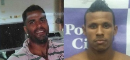 Derenilson (à direita) confessou morte de Júnior do JG || Fotomontagem Pimenta 