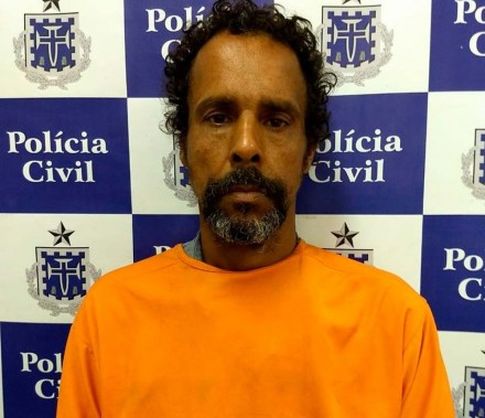Suspeito foi preso em Salvador (Foto: Divulgação)