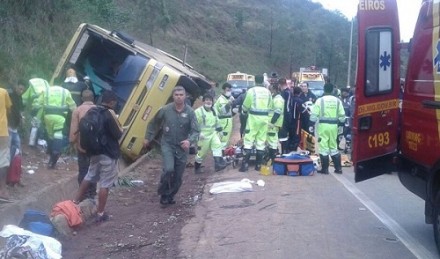 PRF confirmou 06 mortes e 13 feridos (Foto: Divulgação)