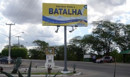 Crime chocou o município de Batalha, em Alagoas (Foto: Divulgação)