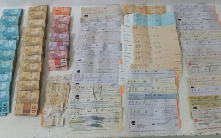 Origem do dinheiro será apurada pela Polícia Civil da Bahia (Foto: Divulgação / PM) 